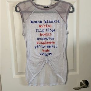 Oversized Summer Tank